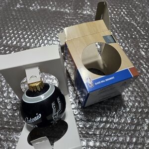 NBA San Antonio Spurs Ornament Christmas Bauble Texas Spurs Basketball Team Logo